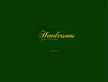 Tablet Screenshot of hendersonsauctions.co.uk